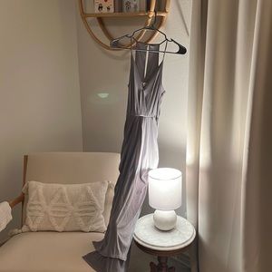 BCBGeneration gray midi dress